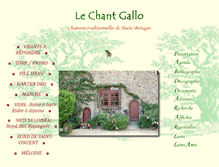 Tablet Screenshot of chantgallo.com